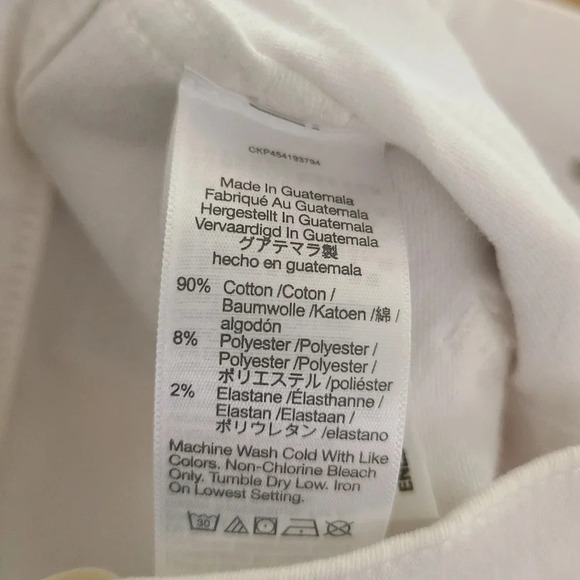 NWT Madewell White 10" High-Rise Skinny Jeans 23 - Picture 7 of 9